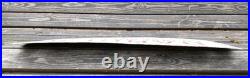 VINTAGE ENAMEL SIGN. Danger 132,000 Volt Line Sign. RED & WHITE SIGN. 24 x 12.5