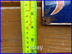 VINTAGE FIRESTONE ENAMEL SIGN. Embossed Letters. Good Condition. Nice Patina