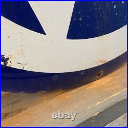 VOLKSWAGEN Enamel Sign ø 23.6 (60cm) Nice Retro Garage Dealershop Vintage Decor VOLKSWAGEN Enamel Sign ø 23.6 (60cm) Nice Retro Garage Dealershop Vintage Decor