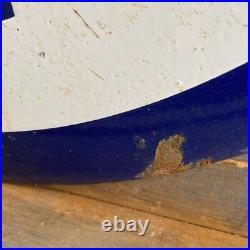 VOLKSWAGEN Enamel Sign ø 23.6 (60cm) Nice Retro Garage Dealershop Vintage Decor VOLKSWAGEN Enamel Sign ø 23.6 (60cm) Nice Retro Garage Dealershop Vintage Decor