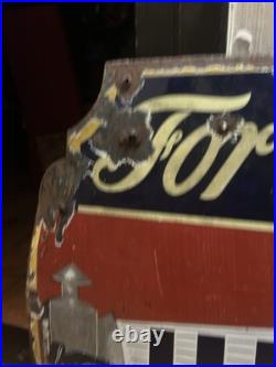 Very Early Hudsons Soap For The People Original Enamel Advertising Sign Vintage