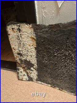 Very Early Hudsons Soap For The People Original Enamel Advertising Sign Vintage