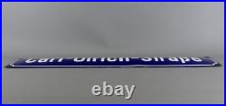 Vintage 1940s German Enamel Street Sign Carl Ulrich Strasse (Bad Wimpfen)