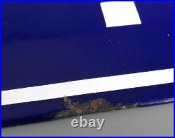 Vintage 1940s German Enamel Street Sign Carl Ulrich Strasse (Bad Wimpfen)