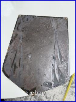 Vintage AA Garage Enamel Advertising Sign Mancave-Classic car garage -workshop