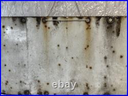 Vintage ATCOST Enamel Sign Original Farm Advertising