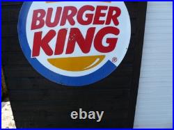 Vintage Advertising Sign, Not Enamel Sign, Not MC Donalds