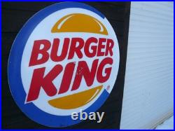 Vintage Advertising Sign, Not Enamel Sign, Not MC Donalds