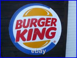 Vintage Advertising Sign, Not Enamel Sign, Not MC Donalds