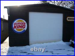 Vintage Advertising Sign, Not Enamel Sign, Not MC Donalds