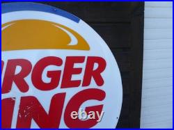 Vintage Advertising Sign, Not Enamel Sign, Not MC Donalds