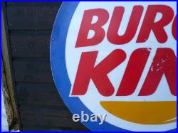 Vintage Advertising Sign, Not Enamel Sign, Not MC Donalds