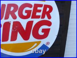 Vintage Advertising Sign, Not Enamel Sign, Not MC Donalds