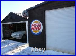 Vintage Advertising Sign, Not Enamel Sign, Not MC Donalds