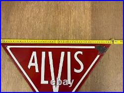 Vintage Alvis enamel sign