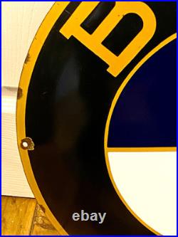 Vintage BMW Enamel Dealership Garage Sign Huge Vintage BMW Enamel Dealership Garage Sign Huge