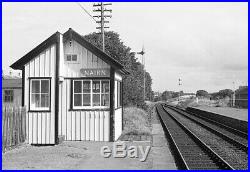 Vintage BR (Sc) British Railways Scottish Region Enamel Signal Box Sign NAIRN