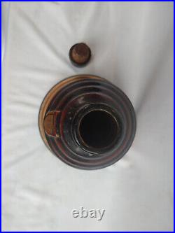 Vintage Bells Fine Old Scotch Whisky Decanter With Original Porcelain Bottle