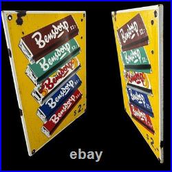 Vintage Bensdorp Enamel Advertising Sign Emaille Plaque