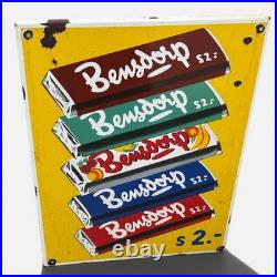 Vintage Bensdorp Enamel Advertising Sign Emaille Plaque