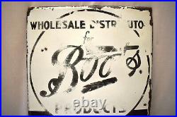 Vintage Boots Product Porcelain Enamel Sign Advertisement Wholesale Distributor