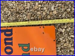 Vintage Brook Bond Tea Enamel Sign Not Petrol Pump Petrol Can Oil Can Advertisin