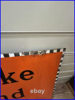 Vintage Brooke Bond Tea Enamel Advertising Sign