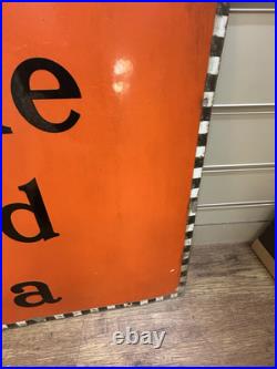 Vintage Brooke Bond Tea Enamel Advertising Sign