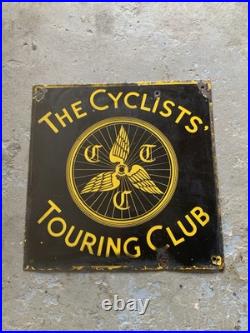 Vintage CTC Enamel Sign