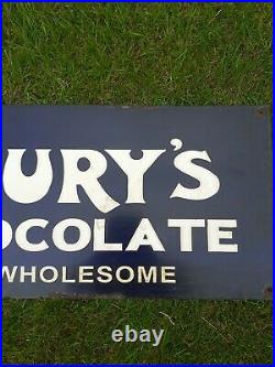 Vintage Cadburys chocolates enamel sign