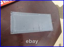 Vintage Camp Coffee Glasgow Scotland Enamel Steel Sign 360 X 165