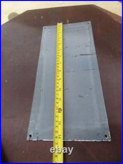 Vintage Camp Coffee Glasgow Scotland Enamel Steel Sign 360 X 165