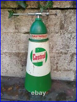 Vintage Castrol Lubricating Oil Garage Display Stand & Dispenser Automobilia