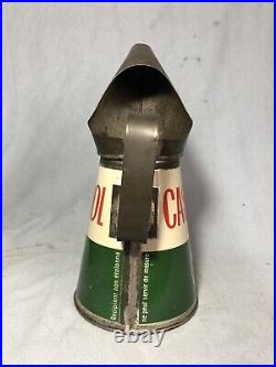 Vintage Castrol Motor Oil Pourer Not Enamel Sign Petrol Pump Petrol Can Shell