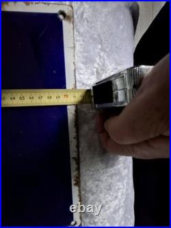 Vintage Ceilingite Enamel Sign