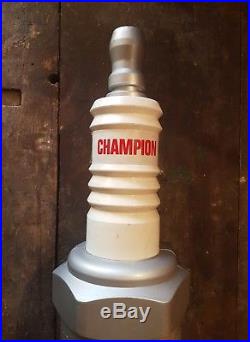 Vintage Champion Spark Plug Display Sign not Enamel