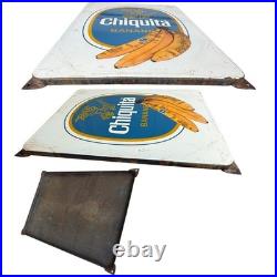 Vintage Chiquita Enamel Advertising Sign Emaille Plaque