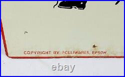 Vintage Coal Merchants Enamel Double Sided Advertising Sign Vintage Coal Merchants Enamel Double Sided Advertising Sign