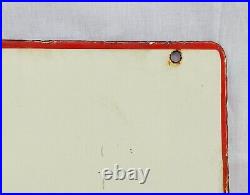 Vintage Coal Merchants Enamel Double Sided Advertising Sign Vintage Coal Merchants Enamel Double Sided Advertising Sign