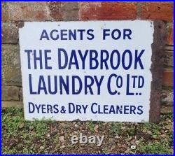 Vintage Daybrook Laundry Co Ltd Enamel Sign