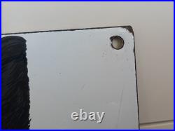 Vintage Dodo Designs Black Cat Cigarettes Enamel Sign