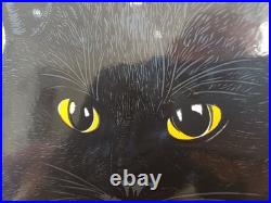 Vintage Dodo Designs Black Cat Cigarettes Enamel Sign