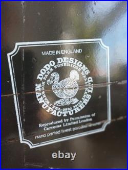 Vintage Dodo Designs Black Cat Cigarettes Enamel Sign