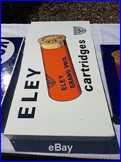 Vintage ELEY Cartridge Sign not Enamel