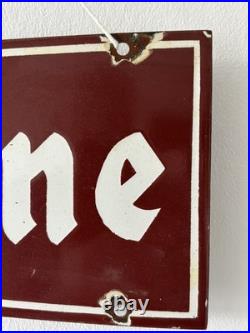 Vintage Enamel Firestone Advertising Sign