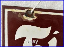 Vintage Enamel Firestone Advertising Sign