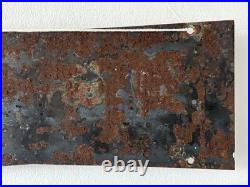 Vintage Enamel Firestone Advertising Sign