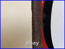 Vintage Enamel Industrial Sign Original Advertising Reclaimed Decorative Salvage