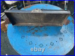 Vintage Enamel Open/ Closed Sign 42 Cm X 16cm X 2.5cm Rare Sign See Photos