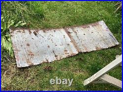 Vintage Enamel Oxo Shop Sign 6ft X 2ft In A Rusty State Especially On Edges